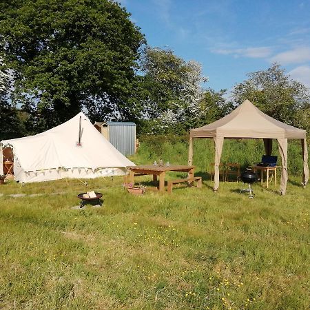 Coed Y Brenin Retreat - Bell Tent Glamping Near Aberaeron Ciliau-Aeron Extérieur photo