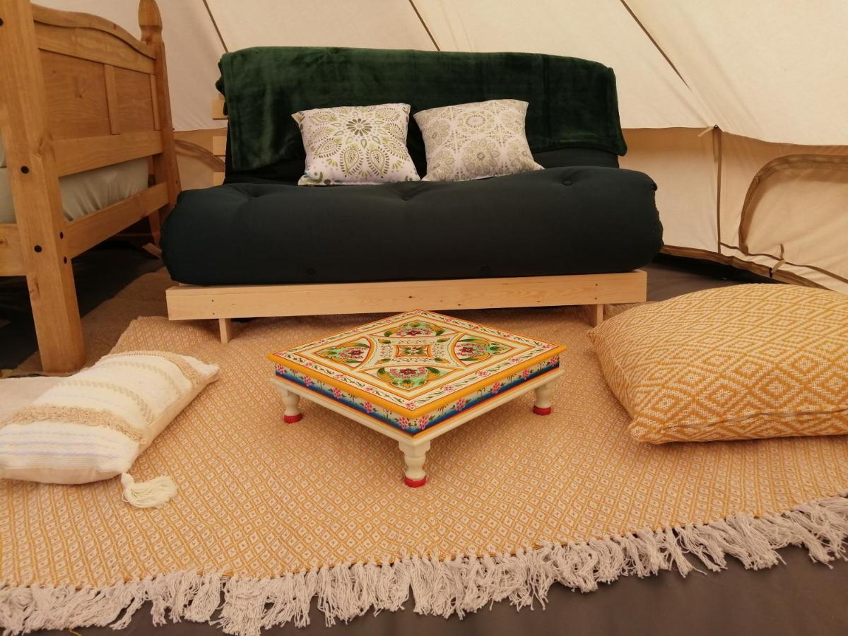 Coed Y Brenin Retreat - Bell Tent Glamping Near Aberaeron Ciliau-Aeron Extérieur photo