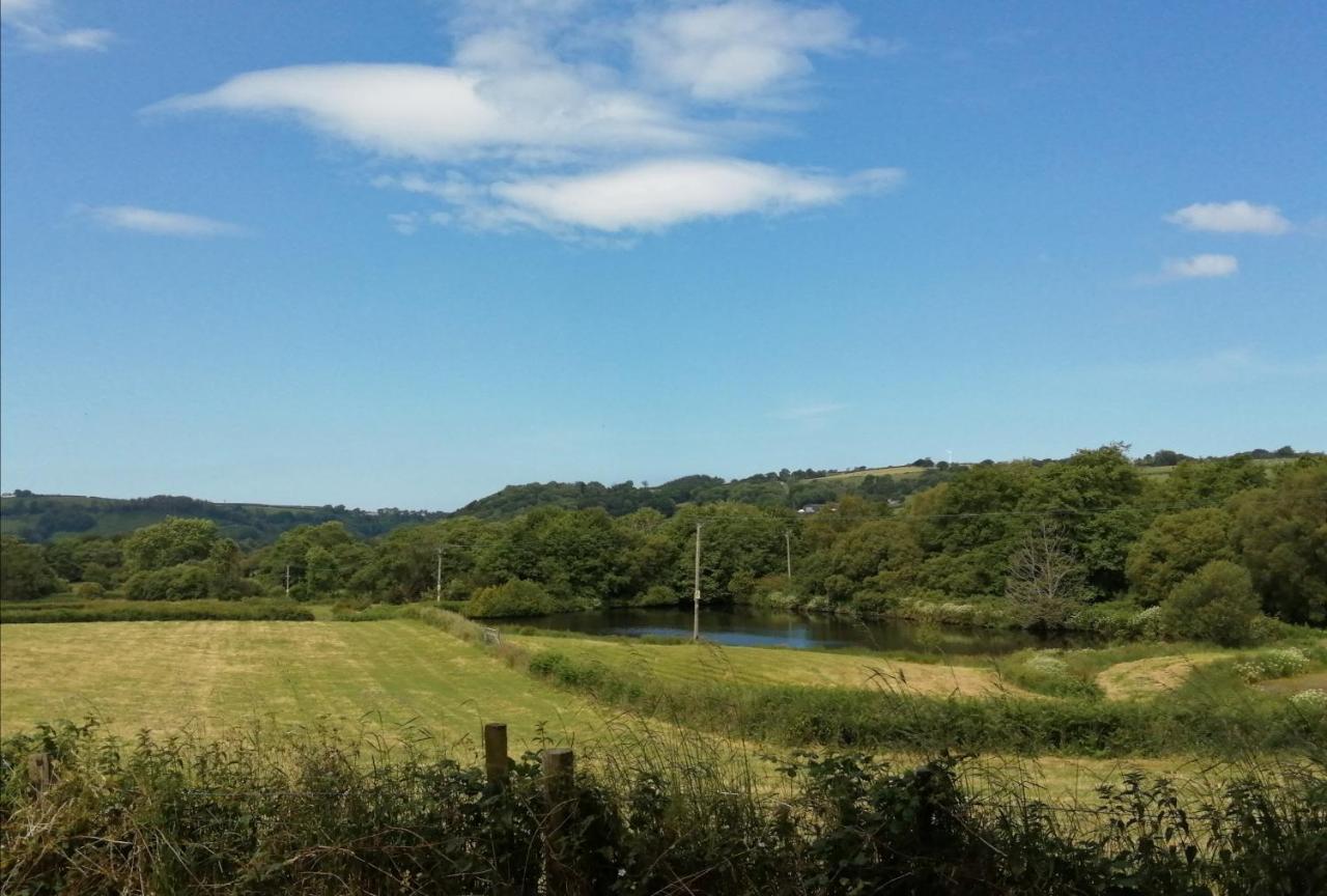 Coed Y Brenin Retreat - Bell Tent Glamping Near Aberaeron Ciliau-Aeron Extérieur photo