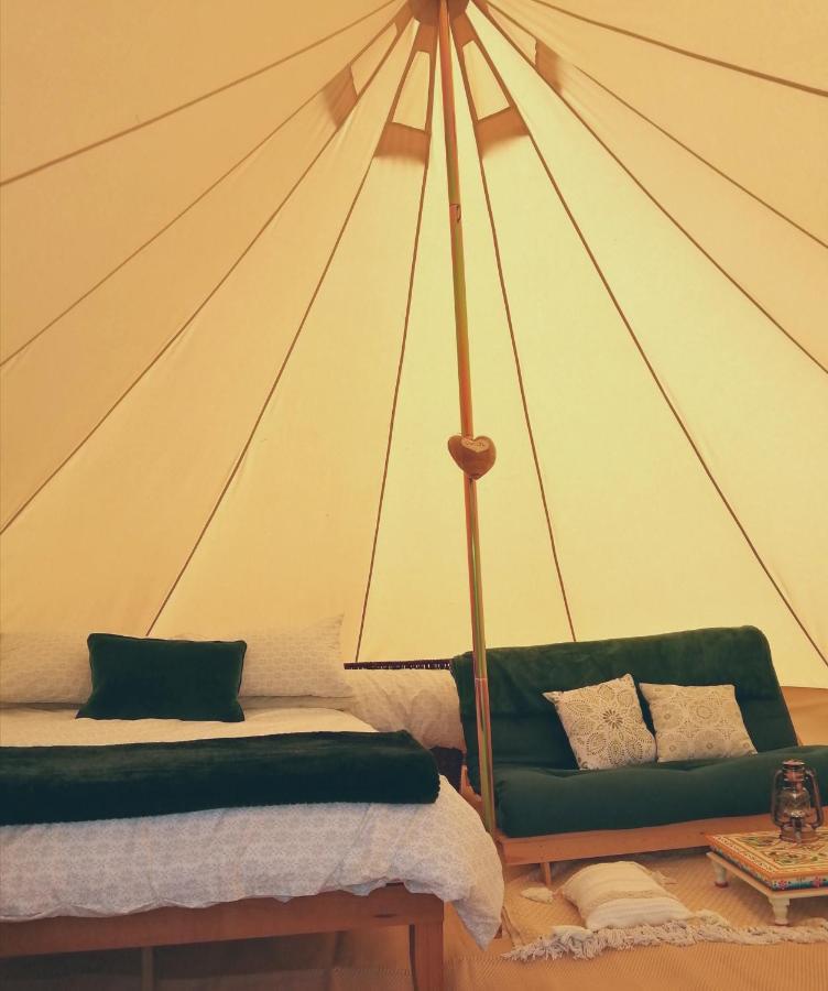Coed Y Brenin Retreat - Bell Tent Glamping Near Aberaeron Ciliau-Aeron Extérieur photo