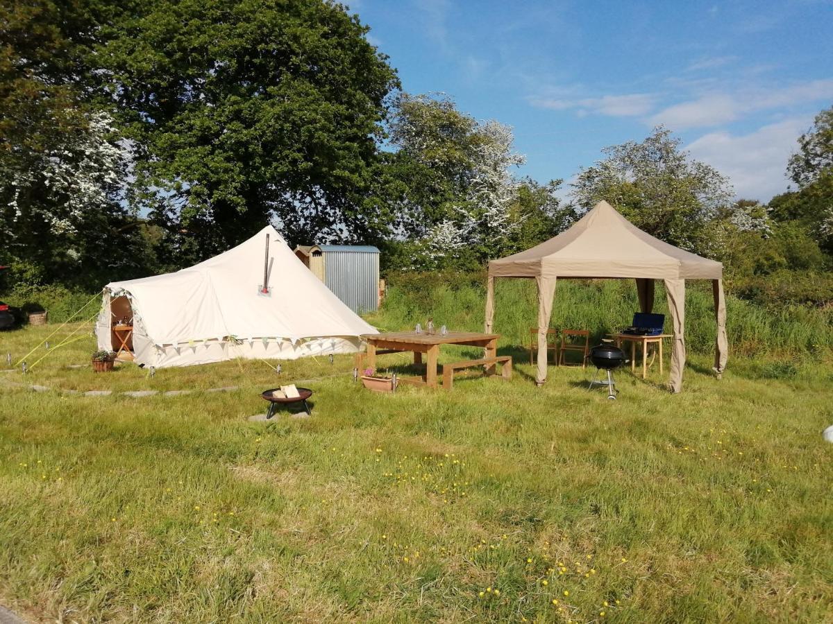 Coed Y Brenin Retreat - Bell Tent Glamping Near Aberaeron Ciliau-Aeron Extérieur photo